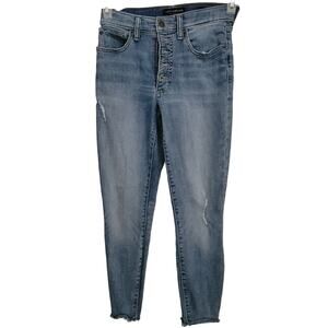 Lucky Brand Jeans Size 4/27 High Rise Crop Brigitte style Good condition
